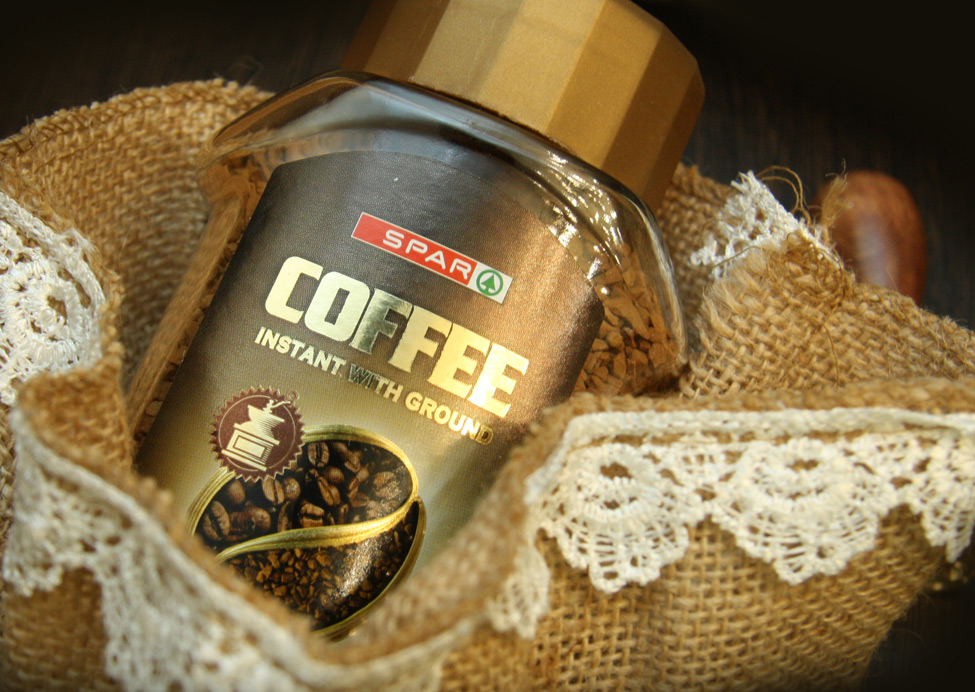 Упаковка кофе для торговой сети «SPAR»